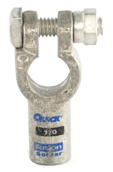 QuickCable Fusion, 406310-005N, 1/0 Awg, 5/16" Stud Negative - Click Image to Close